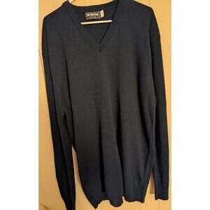 Sweater Men Mcbriar 100% Cotton SZ L Made USA Color Grey Comfy Y2K